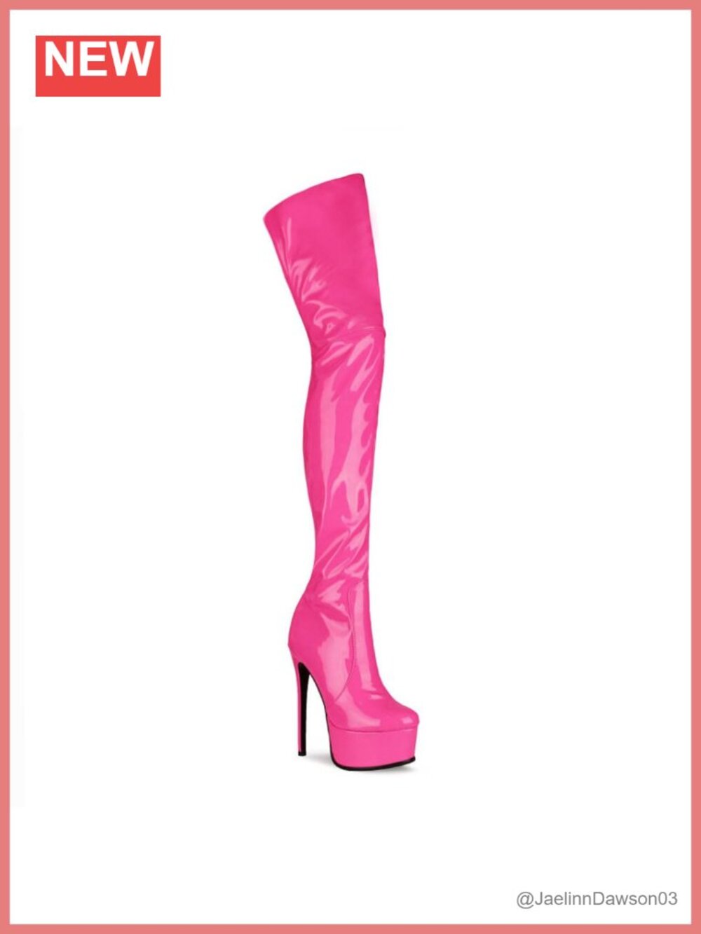 Stiletto Heel Over the Knee Boots, Thigh High Platform Zip Round Toe Glam Faux